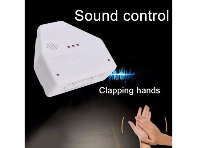 Clapper Sound Activated Clap On/Off Light Switch Wall Socket Outlet Adapter  US