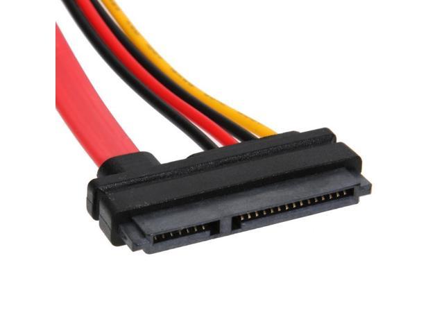 Sata 7+15pin To 4pin Ide Power Cable + 7pin M Sata Converter Adapter 