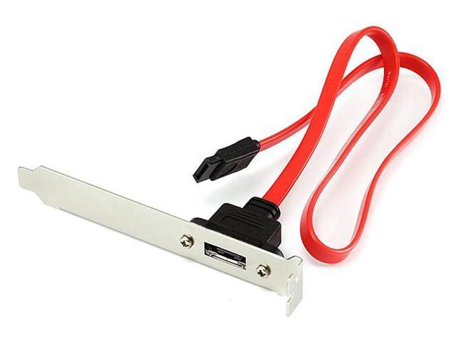 MC18PCIx1 2-pack SATA to eSATA Port w// PCI Bracket /& 18/" Internal SATA Cable