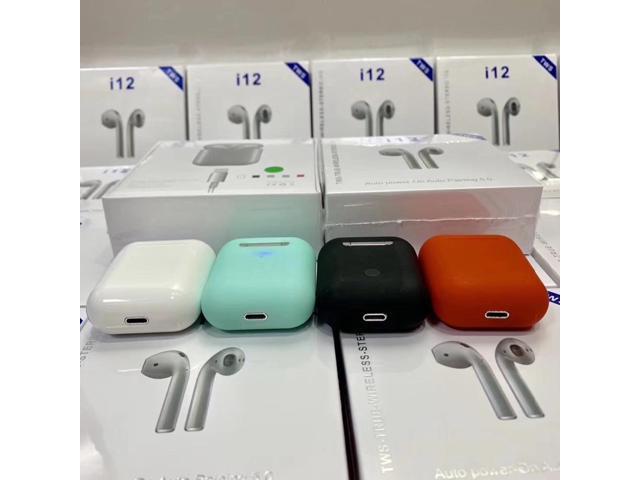 Hængsel Mutton alkohol i12 TWS Touch control Mini 1:1 Air pods Wireless Bluetooth 5.0 earphones  headset pk i10 i11 tws for IOS Smart Phone xiaomi - Newegg.com