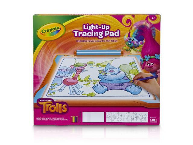 Crayola; Light-up Tracing Pad; Blue; Art Tool; Bright LEDs; Easy Tracing with...