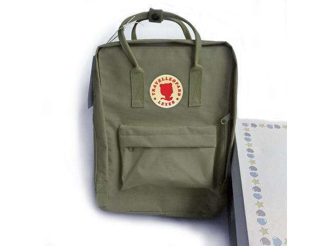 army green canvas backpack