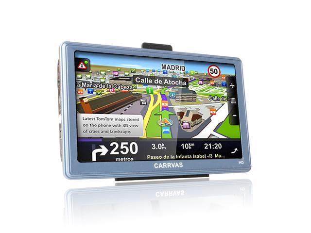 Aramox GPS Navigation Universal 5 Inch Touch Screen Car Navigator GPS Navigation 256MB 8GB MP3 FM Europe Map 508 Car Accessory