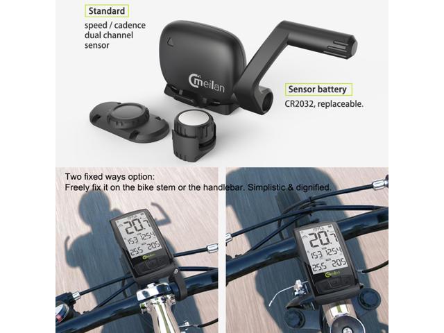 meilan m4 wireless bike computer