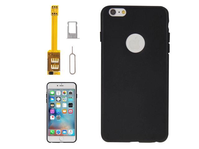 4 In 1 Dual Sim Card Adapter Tpu Case Tray Holder Sim