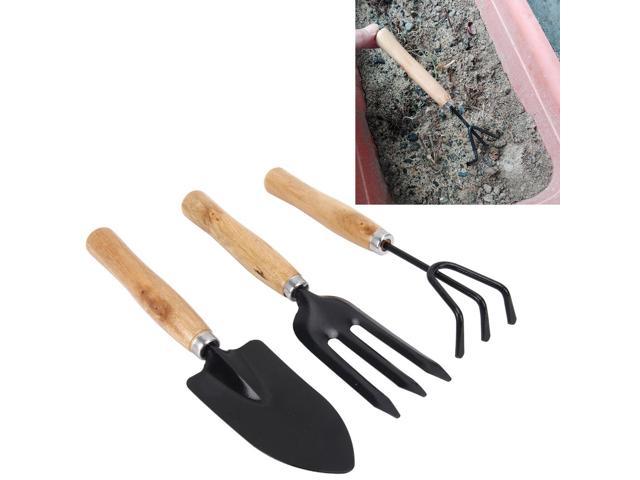 wooden handle trowel