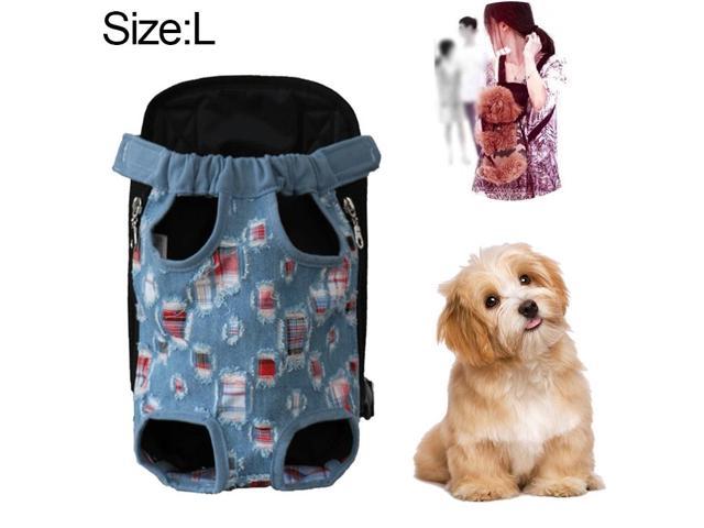 dog backpack front