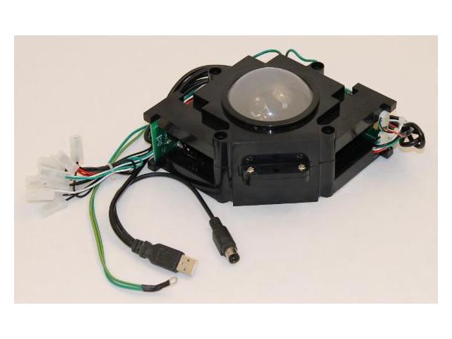 Track Ball 3 inch Arcade Game Trackball for PC or MAC USB, PS2 and Jamma + Mame systems