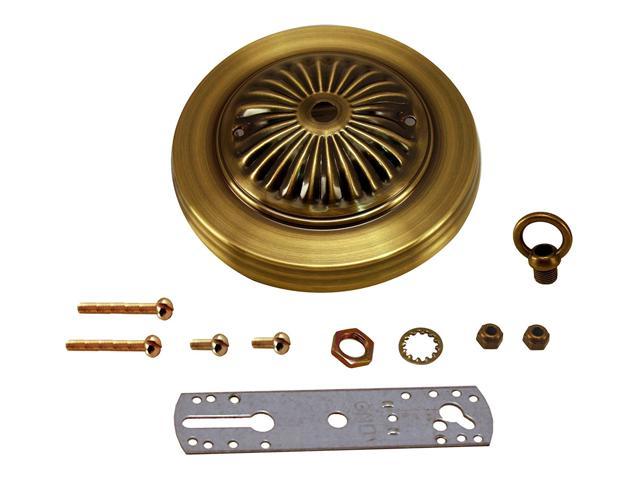 Antique Brass Deluxe Canopy Kit Newegg Com