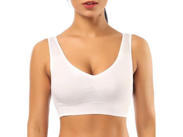 NEW Seamless Sports Style Bra Crop Top Vest Comfort Stretch Bras Shapewear