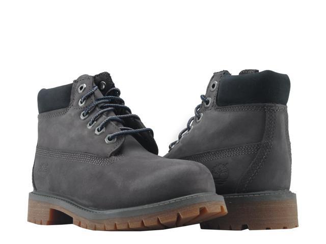 Timberland 6 Inch Premium Waterproof Dark Grey Youth Litte Kids Boots A1A72 Size 2 Timberland 6 Inch Premium Waterproof Dark Grey Youth Litte Kids Boots A1A72 Size 2