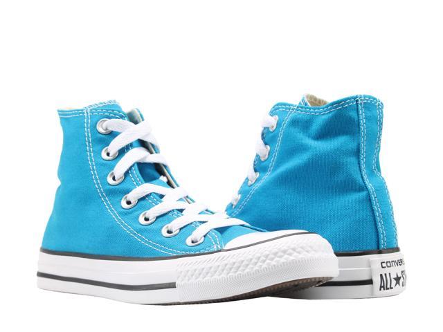 electric blue converse high tops