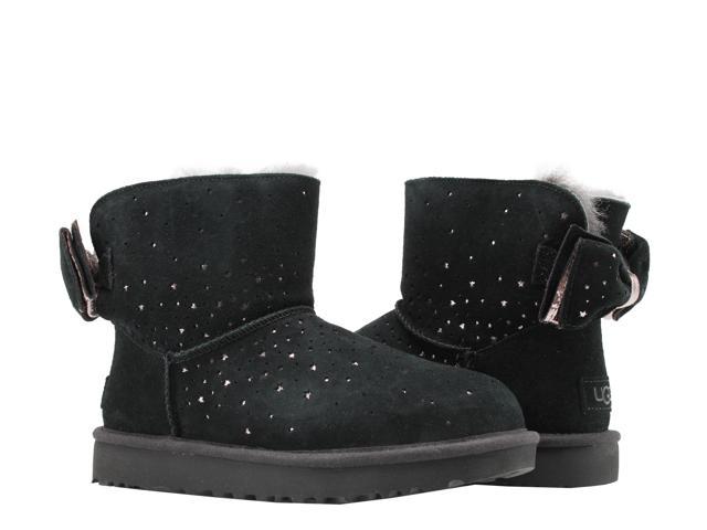 black ugg bow boots