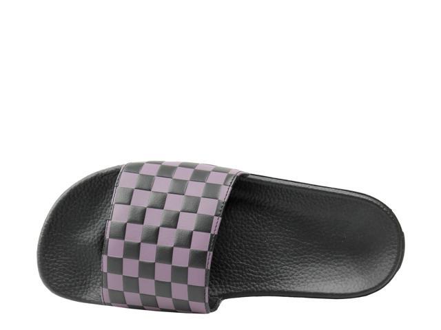 purple vans slides