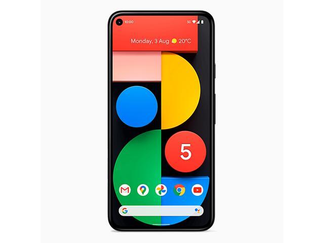 Google Pixel 5 5G (2020) GTT9Q 128GB (GSM | CDMA) Factory Unlocked Android Smartphone - International Version (Sorta Sage)