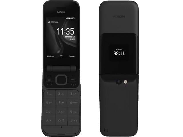New Nokia 2720 Flip Black 2.8