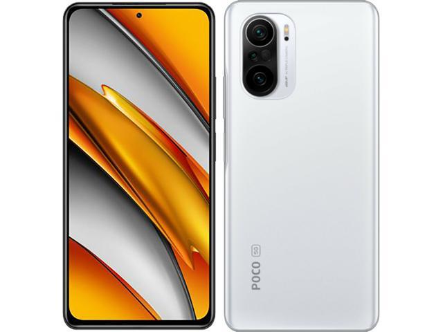 Poco F3 Dual-SIM 256GB ROM + 8GB RAM (GSM Only | No CDMA) Factory Unlocked  5G Smartphone (Arctic White) - International Version