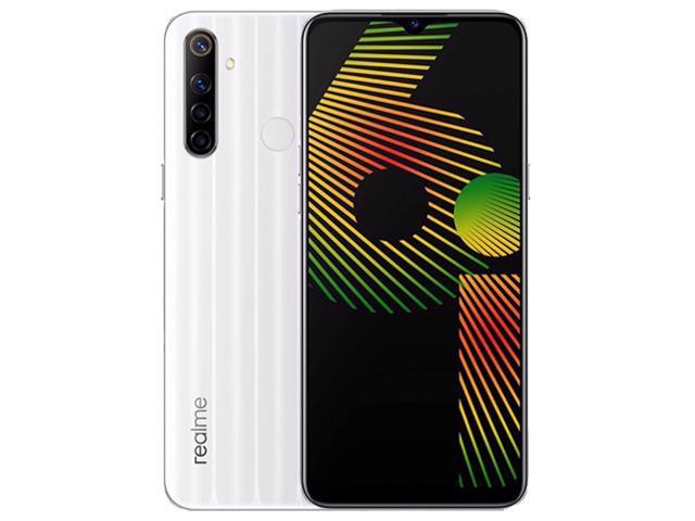 Realme 6i Dual-SIM 128GB ROM + 4GB RAM (GSM Only | No CDMA) Factory Unlocked 4G/LTE Smartphone (White Milk) - International Version