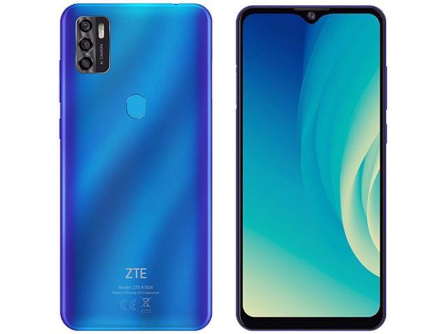 ZTE Blade A7s 2020 Dual-SIM 64GB ROM + 3GB RAM (GSM Only | No CDMA) Factory Unlocked 4G/LTE Smartphone (Ocean Blue) - International Version