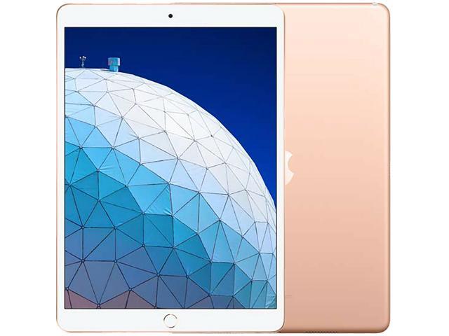Apple iPad Air (2019) Single-SIM 256GB ROM + 3GB RAM 10.5" (GSM Only | No CDMA) Factory Unlocked 4G/LTE + Wi-Fi Tablet (Gold) - International Version