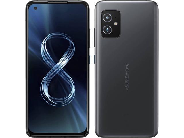 Asus Zenfone 8 Dual-SIM 256GB ROM + 8GB RAM (GSM Only | No CDMA) Factory Unlocked 5G Android Smartphone (Obsidian Black) - International Version