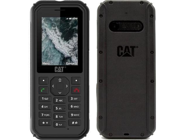 Caterpillar CAT B40 Single-SIM 32GB ROM + 3GB RAM (Only GSM | No CDMA) Factory Unlocked 4G/LTE Smartphone (Black) - International Version
