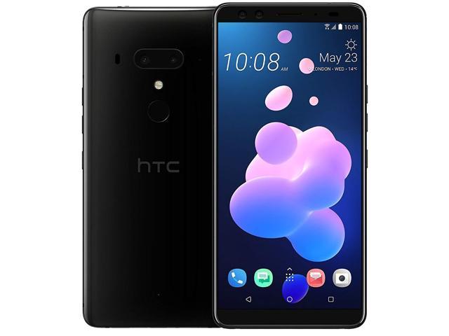 HTC U12 Plus Dual-SIM 64GB ROM + 4GB RAM (GSM only | No CDMA) Factory Unlocked 4G/LTE SmartPhone (Ceramic Black) - International Version