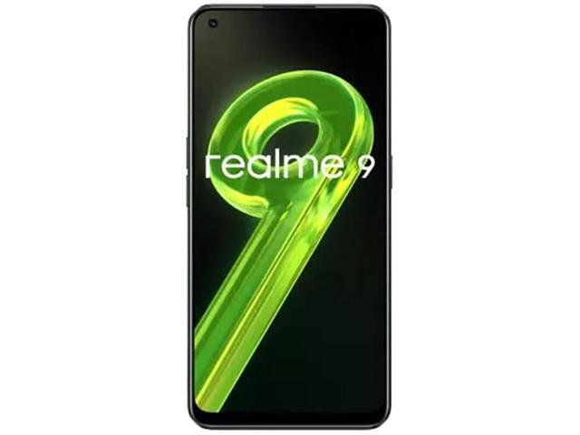 Realme 9 (4G) Dual-SIM 128GB ROM + 8GB RAM (GSM | CDMA) Factory Unlocked 4G/LTE Smartphone (Meteor Black) - International Version