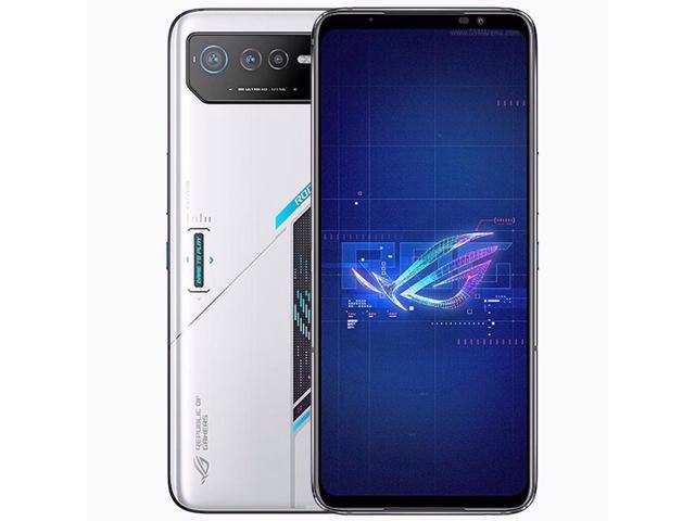 ホワイトブラウン Asus Rog Phone 6 Dual-SIM 512GB ROM + 16GB RAM