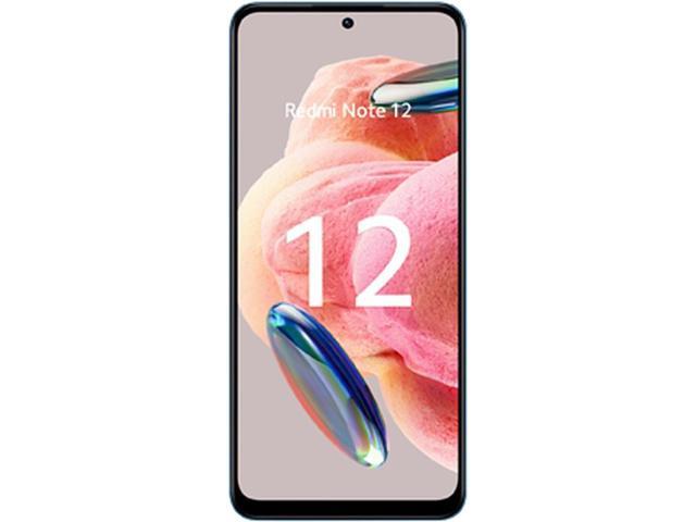 Xiaomi Redmi Note 12 DUAL SIM 128GB ROM + 8GB RAM (GSM Only | No CDMA) Factory Unlocked 4G/LTE Smartphone (Ice Blue)  - International Version