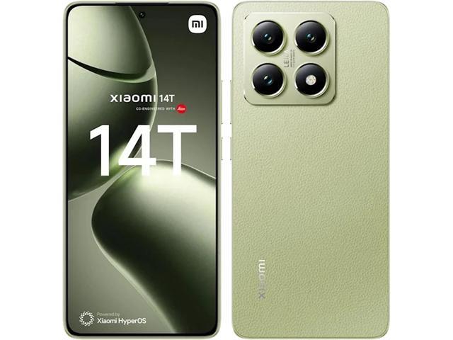 Xiaomi14TDual-SIM512GBROM+12GBRAM(GSMOnly|NoCDMA)FactoryUnlocked5GSmartphone(LemonGreen)-InternationalVersion