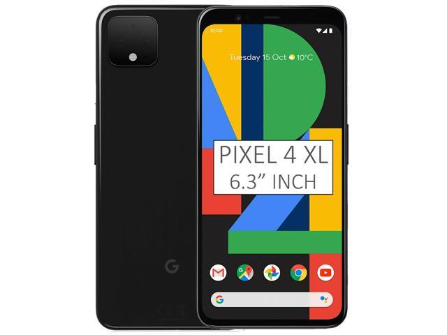 Google Pixel 4 XL G020P 64GB inch Android (GSM No CDMA) Factory Unlocked 4G/LTE Smartphone - Just Black - Newegg.com
