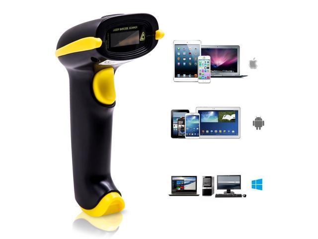 Bluetooth Wireless Barcode Scanner Portable Laser 1D Bar Code Reader for Android 