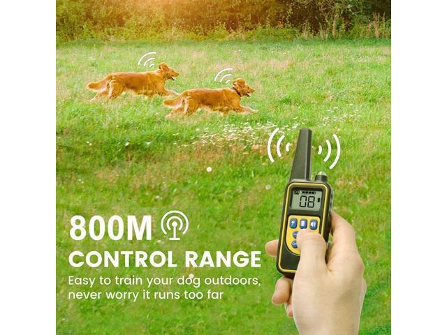 dog shock collar range