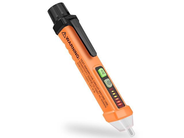Non-Contact AC Sensor 12-1000V Voltage Tester Pen Electric Volt Alert Detector 