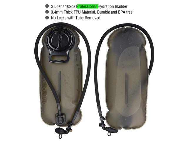 3L Outdoor Camping Hiking Climbing TPU Water Bladder Bag BackPack Hydration Bag 