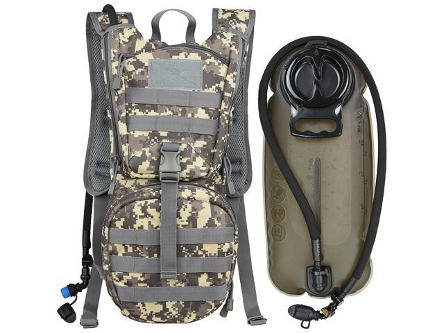 Hydration Backpack Pack &Water Bag Bladder for Cycling Hiking & Running 