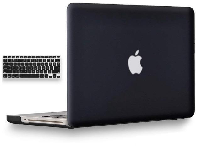 Black Rubberized Hard Cover Case for MacBook Pro 15.4" Retina 15-Inch 