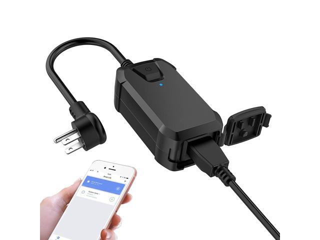 Wifi Outdoor Smart Plug Outlet Remote Control Wireless Wifi Outdoor Smart Plug Outlet Remote Control Wireless Waterproof Electrical Socket With Timer