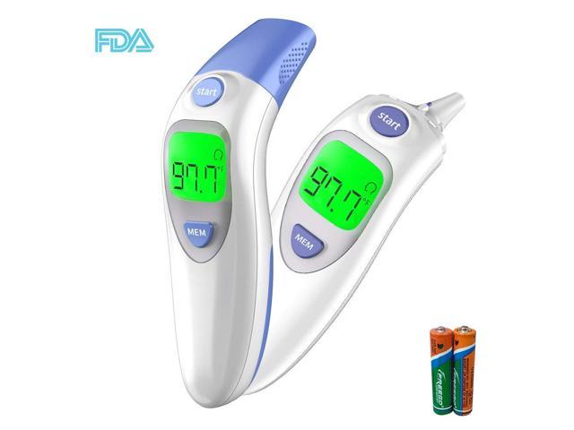 LCD Digital IR Infrared Thermometer Non-contact Temperature Ear Forehead CE FDA 