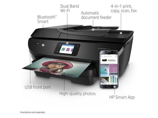 HP ENVY Photo 7855 All-in-One Printer with Wireless direct printing