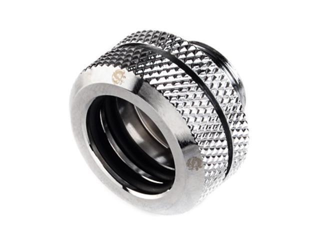 Bitspower G1/4" to Enhance Multi-Link Fitting for 14mm OD Rigid Tubing, Silver Shining