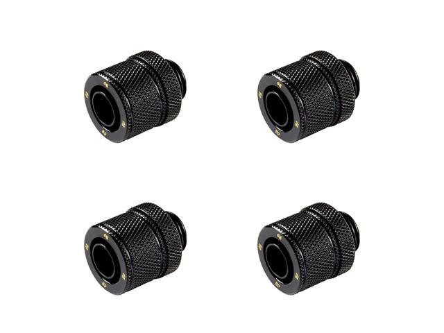 .. 1//2/" OD Compression Fitting for Soft Tubing New Bitspower G1//4/" to 3//8/" ID