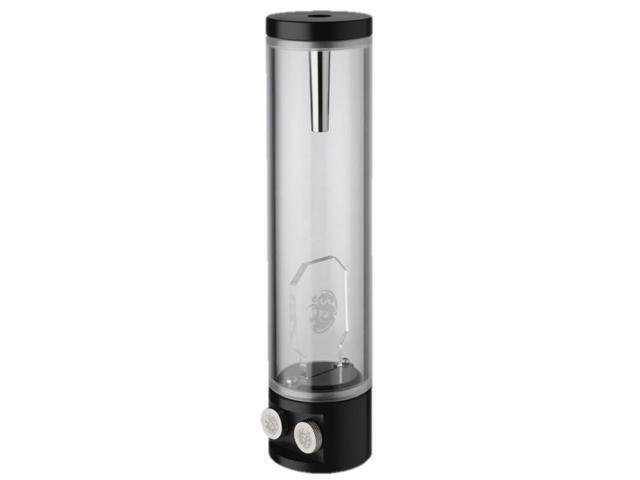 Bitspower Water Tank Z-Multi Ultra 200 Reservoir, Clear Tube / Black POM