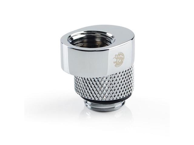 Bitspower X-cross Offset Fitting, Silver Shining