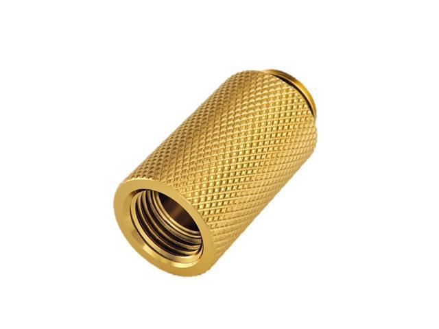 Bitspower G1/4" Male to Female Extender Fitting, 30mm, True Brass