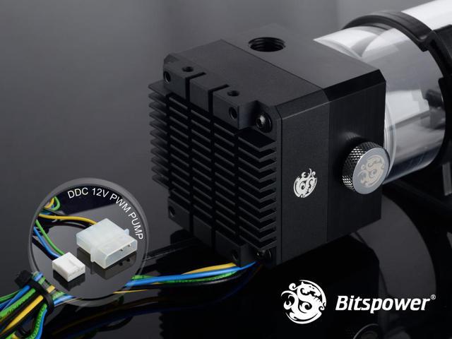 Bitspower PWM DDC Pump Reservoir Combo 150 with RGB Lighting - Newegg.com