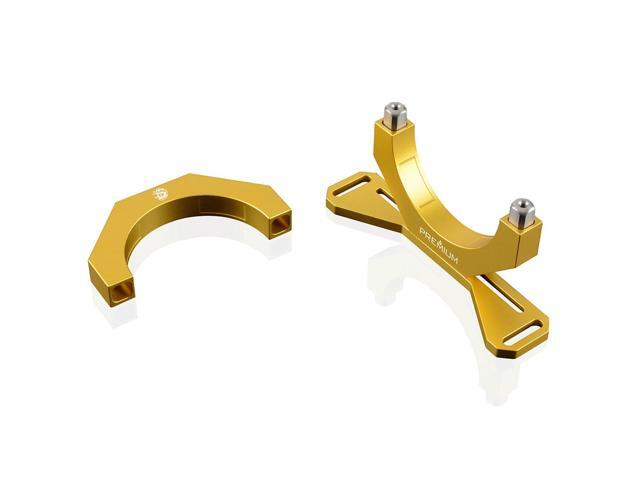 Bitspower Premium Reservoir Mount, Abrasive Golden