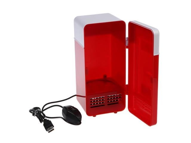 Desktop Mini Fridge Usb Gadget Beverage Cans Cooler Warmer