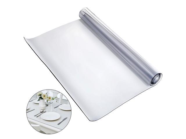 Table Cover Rectangular Pads, Clear Dining Room Table Protector